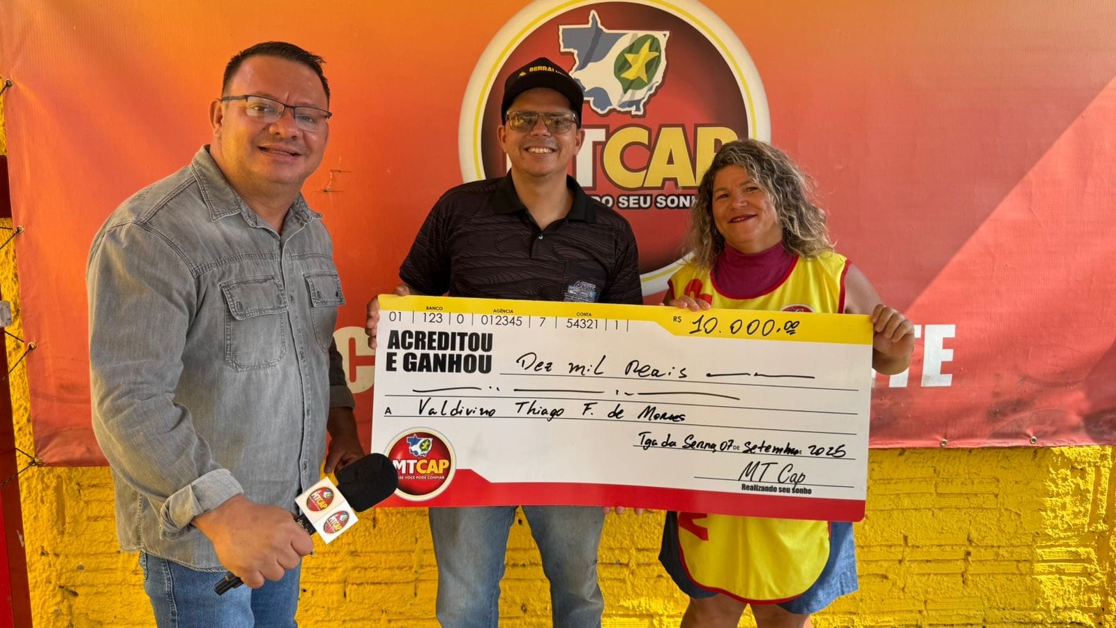 Morador de Tangará da Serra Fatura R$ 10 mil no MTCAP