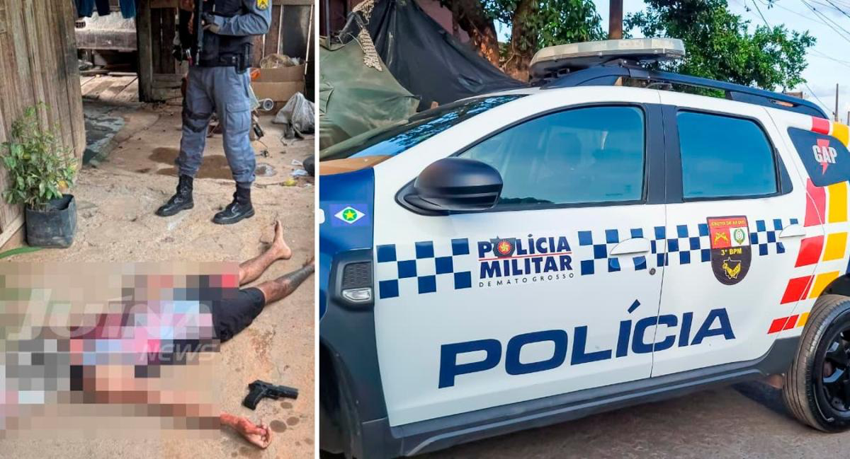 Suspeito de homicídios morre em confronto com a PM