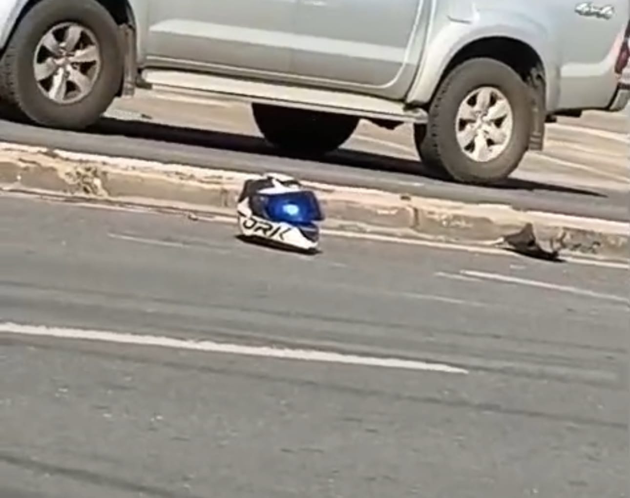 Motociclista morre após perder controle e bater em placa na Avenida Arquimedes Pereira Lima, em Cuiabá