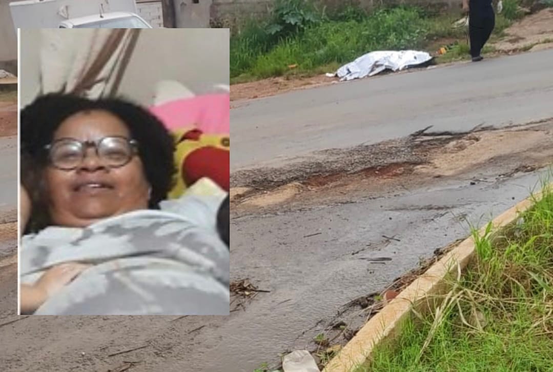 Mulher morre atropelada ao sair de casa para academia; motorista foge sem prestar socorro em Várzea Grande