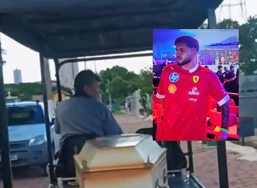 Dor e pedido de justiça: jovem assassinado em kit net em Várzea Grande é sepultado em Rondonópolis