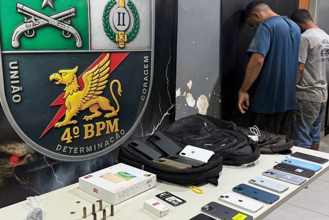 URGENTE: ROUBO EM LOJA TERMINA COM PRISÃO E RECUPERAÇÃO DE PRODUTOS EM VÁRZEA GRANDE