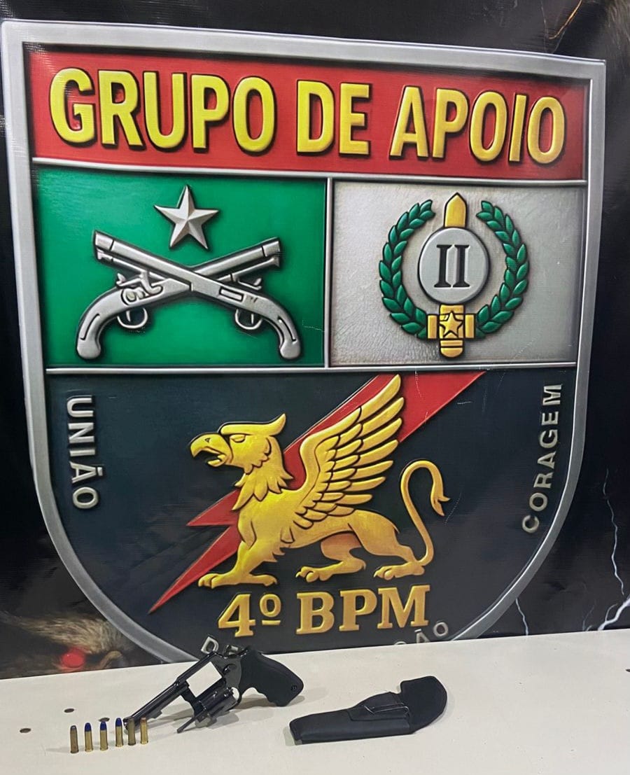 🚨 Homem é preso por porte ilegal de arma no bairro Santa Isabel, em Várzea Grande