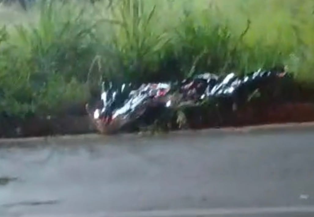 URGENTE: Motociclista morre em grave acidente na Avenida Palmiro Paes de Barros