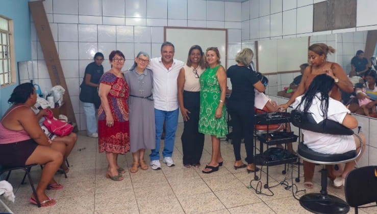 Ação social em Várzea Grande leva beleza, saúde e informação para mulheres da Vila Arthur