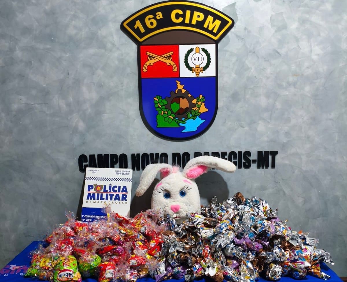 PÁSCOA DO CRIME? POLÍCIA FLAGRA DISTRIBUIÇÃO DE OVOS LIGADA A FACÇÃO EM MT
