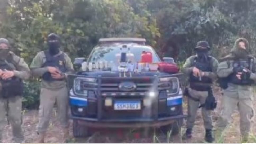 GUERRA CONTRA DRONES: Policiais penais encaram criminosos armados durante operação em presídio de MT