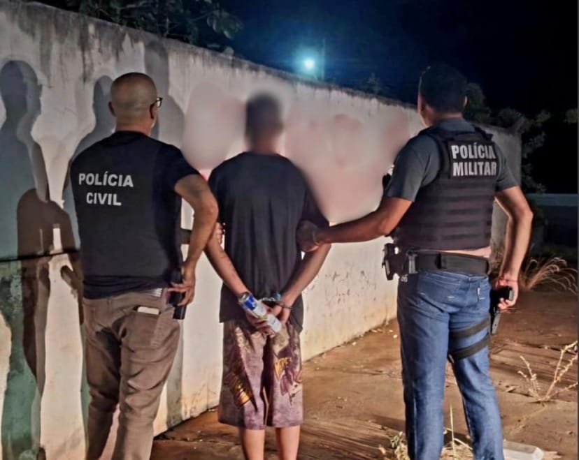 “ARTISTA” DO CRIME: jovem é preso após transformar muro público em “galeria” de facção em MT