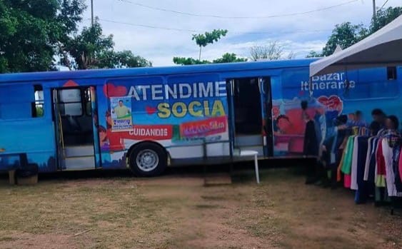Ônibus de empresa do transporte coletivo em ação ligada ao presidente da Câmara de VG gera denúncia e suspeita de favorecimento
