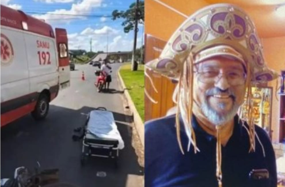 MOTORISTA FOGE APÓS ATROPELAR E MATAR SERVIDOR DA SEFAZ EM AVENIDA DE CUIABÁ