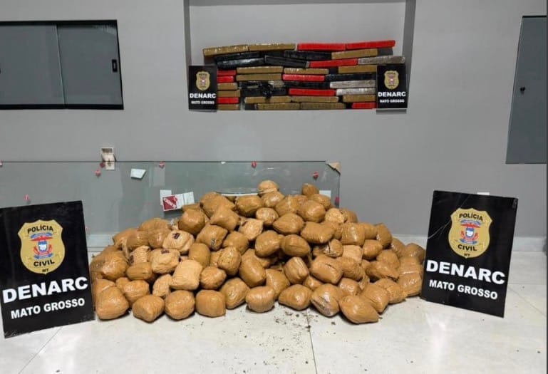 🚨 Denarc Descobre ‘Casa do Tráfico’ e Apreende Mais de 150 Kg de Maconha em Cuiabá