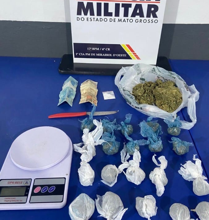 💰 Homem é preso com cocaína, dinheiro e confessa esquema de tráfico