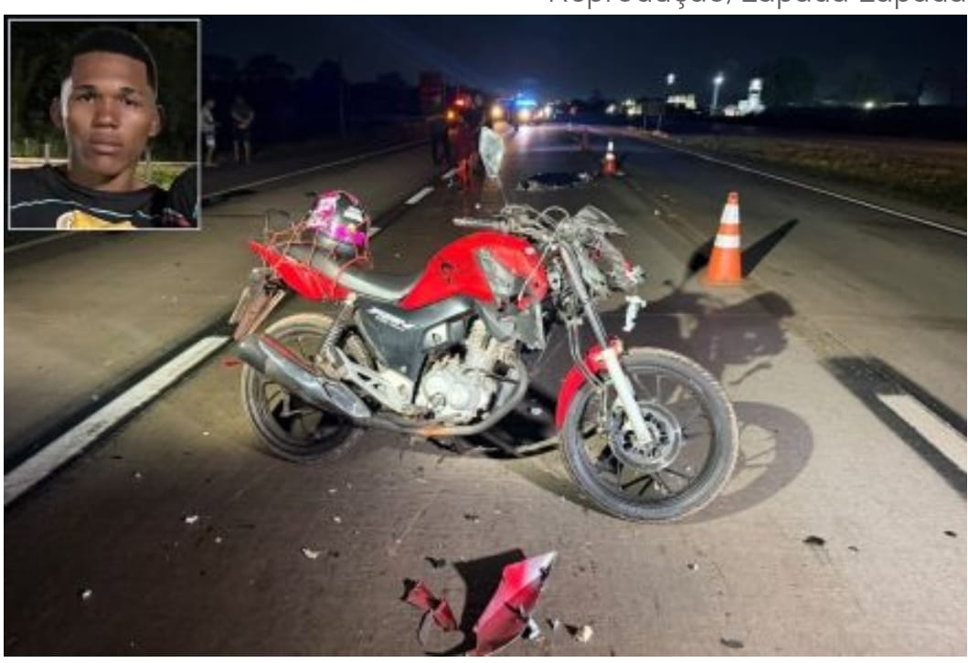 Destino cruel: jovem de 19 anos morre após colisão com boi solto em rodovia de Cuiabá
