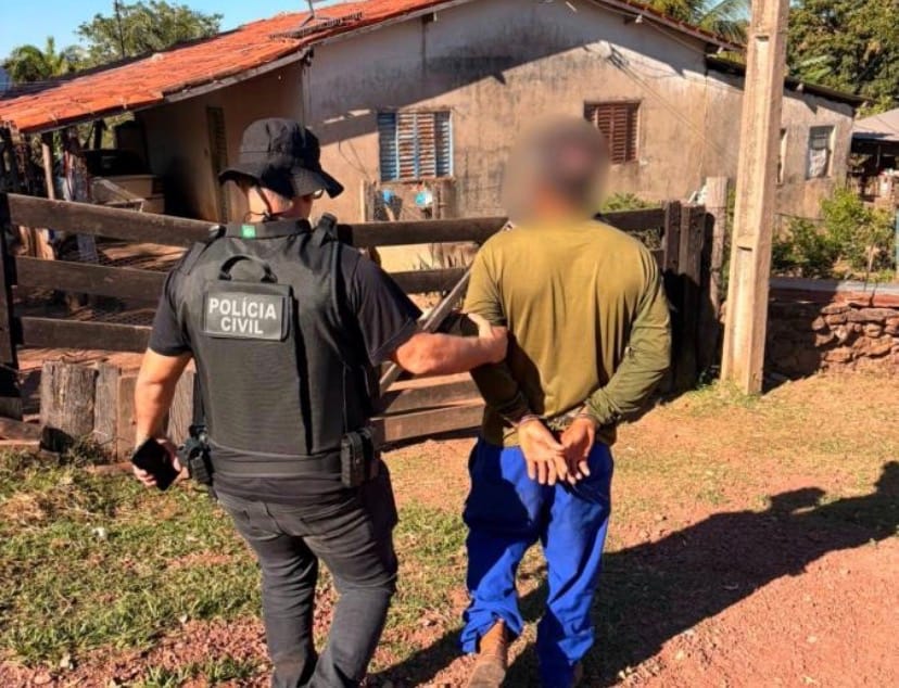 🚨 Homem é preso por estrupar própria enteada de 12 anos no interior