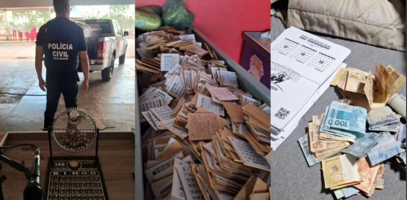 🚨 FACHADA DO CRIME? Polícia fecha casa de bingo usada por facção para lavar dinheiro em MT; três são presos