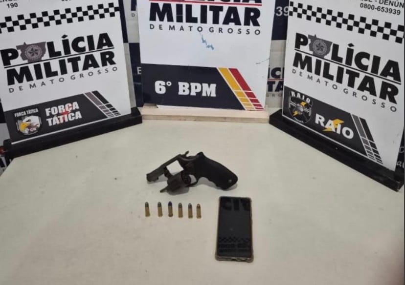EXECUÇÃO IMPEDIDA: PM prende dupla armada que confessou plano de matar homem em Cáceres
