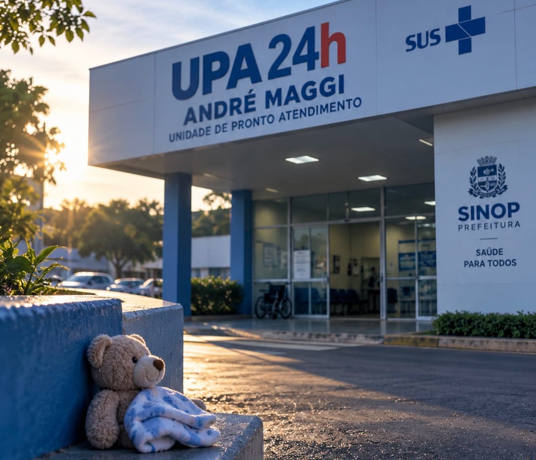 Bebê de 2 anos chega morta à UPA e pais são autuados por homicídio e maus-tratos