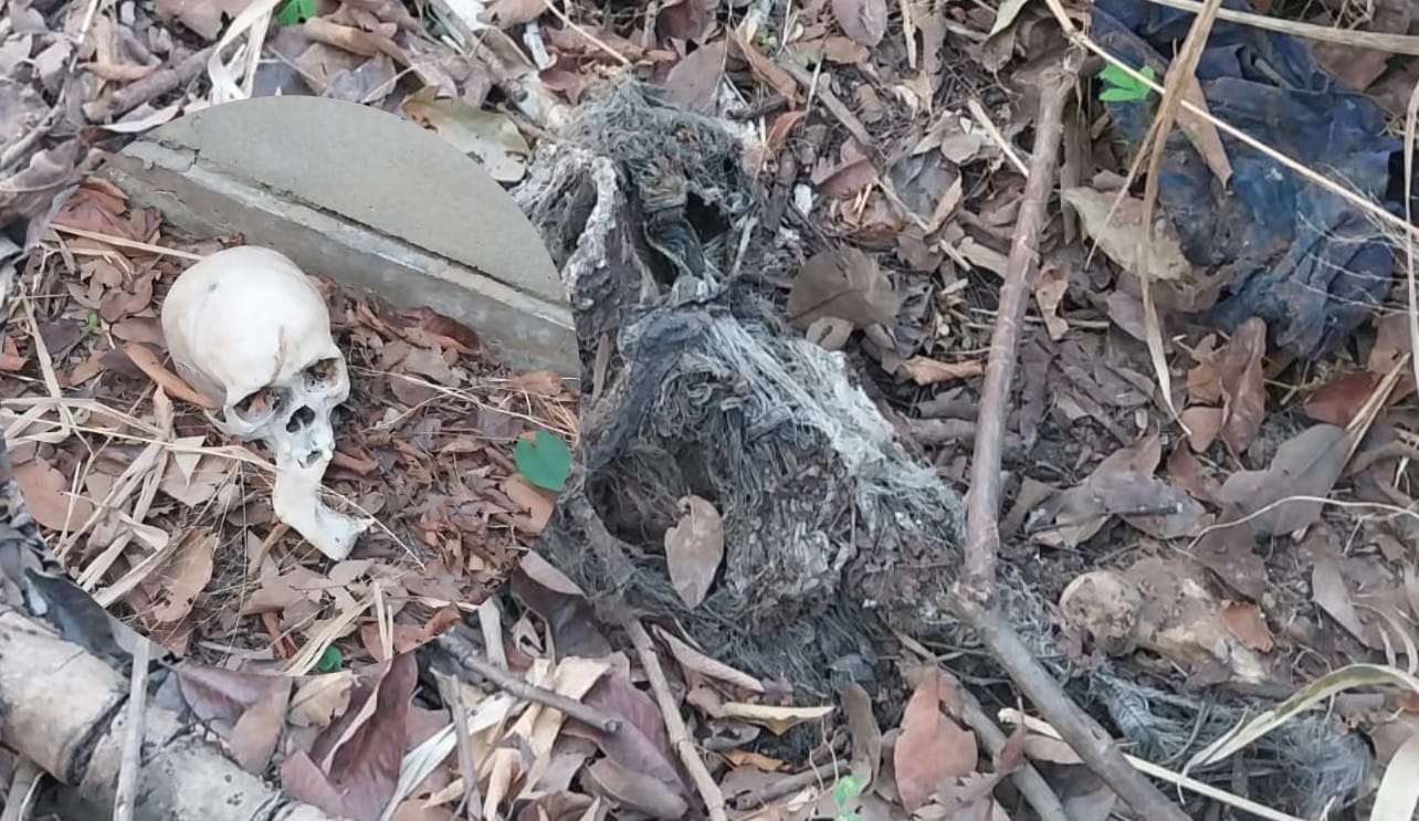Ossada humana é encontrada durante escavação de obra do BRT em Várzea Grande
