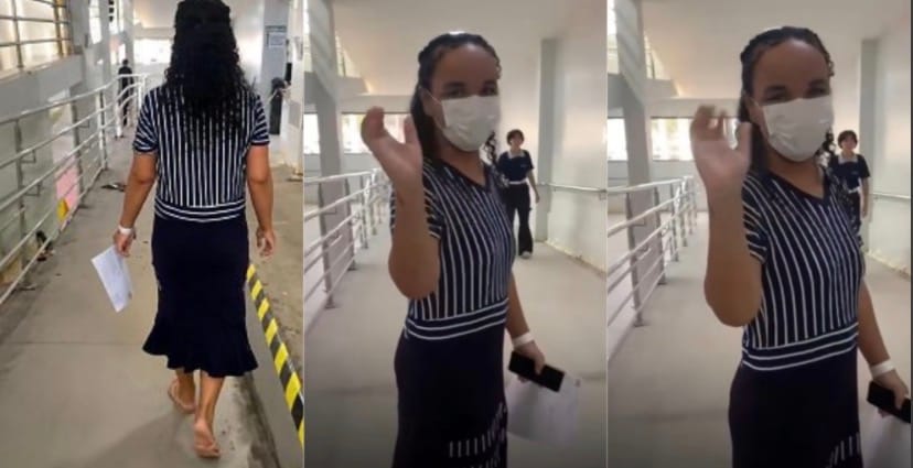 APÓS LEVAR MAIS DE 15 FACADAS DO EX, MULHER DEIXA HOSPITAL CAMINHANDO EM MT