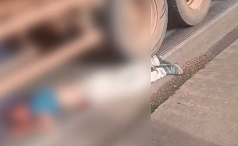 Motociclista é arrastado por carreta e fica em estado gravíssimo na BR-364