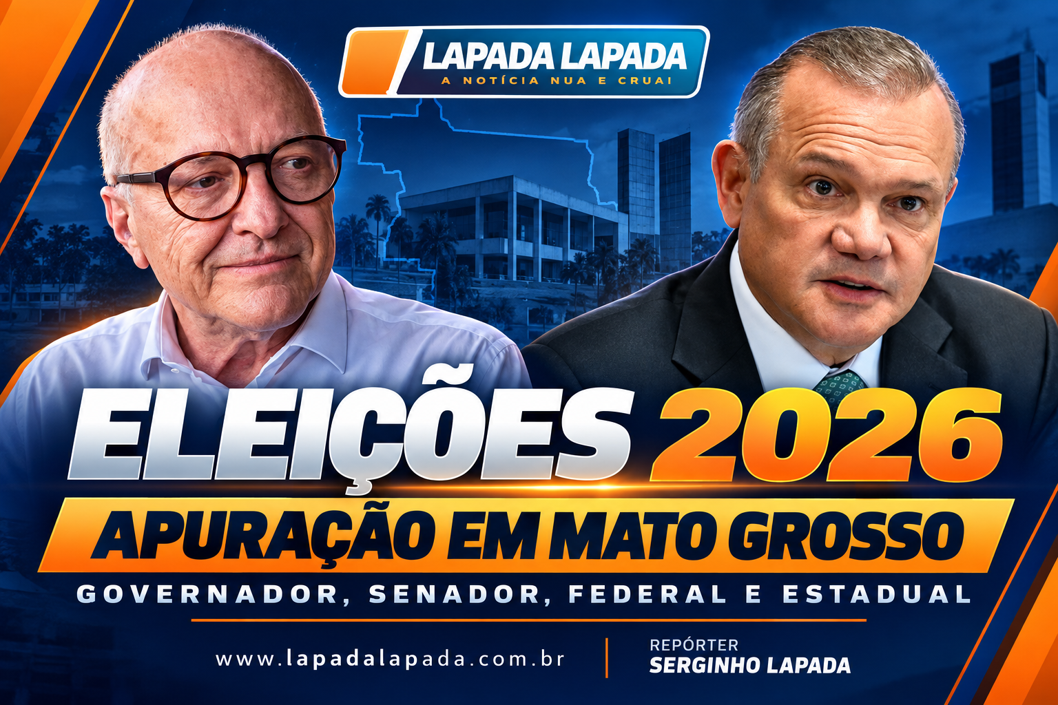 ELEIÇÕES 2026: acompanhe em tempo real a apuração em Mato Grosso