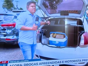 URGENTE: FORÇA TÁTICA APREENDE GRANDE QUANTIDADE DE DROGA ESCONDIDA EM CAIXA TÉRMICA EM VÁRZEA GRANDE