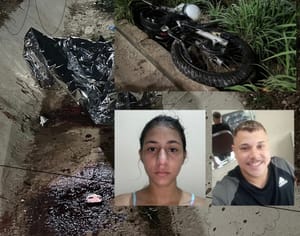 TRAGÉDIA NA PALMIRO PAES DE BARROS: CASAL JOVEM MORRE EM ACIDENTE VIOLENTO AO VOLTAR DE SANTO ANTÔNIO