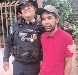 Homem desaparecido em Cuiabá é encontrado pela Polícia Militar na saída para Chapada dos Guimarães