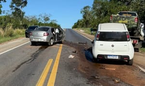 TRAGÉDIA NA BR-070: Batida violenta mata bebê e dois adultos próximo ao Posto 120 em Poconé