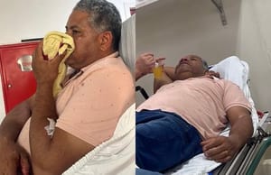 Família denuncia falta de atendimento adequado após homem sofrer grave acidente com roçadeira em Cuiabá