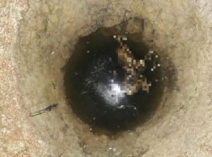 CORPO AMARRADO E BALEADO É ENCONTRADO DENTRO DE POÇO NA REGIÃO DO SÃO MATHEUS, EM VÁRZEA GRANDE