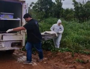 URGENTE: Corpo em decomposição é encontrado em área de mata no Pedra 90, em Cuiabá