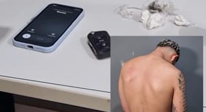 Jovem é preso pelo GAP do 4º Batalhão por tráfico de drogas em Várzea Grande