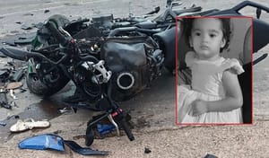 Tragédia em Cuiabá: menina de 3 anos morre após moto atingir caminhão no Colina Verde