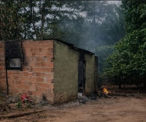Homem é preso suspeito de incendiar residência após discussão em Nova Lacerda