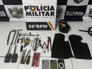 Grupo é preso em flagrante ao planejar furto de módulos de caminhões