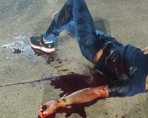 URGENTE: confronto  termina com homem suspeito de roubo baleado em Várzea Grande