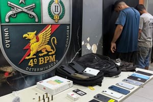 URGENTE: ROUBO EM LOJA TERMINA COM PRISÃO E RECUPERAÇÃO DE PRODUTOS EM VÁRZEA GRANDE