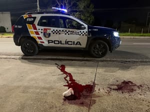 Suspeito de roubo de veículo é baleado após ação da Polícia Militar