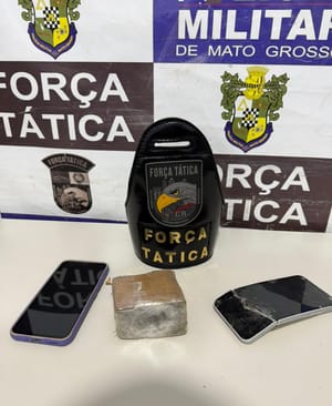 CERCO, FUGA E DROGA ESCONDIDA: FORÇA TÁTICA PRENDE DUPLA EM OPERAÇÃO CONTRA FACÇÕES