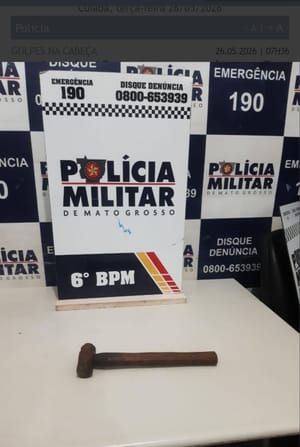 MENINO VIRA HERÓI AO DEFENDER A MÃE, MAS ACABA FERIDO COM GOLPES DE MARRETA