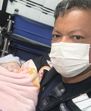 🚑👶 NASCIMENTO EMOCIONANTE: bebê nasce dentro de ambulância do SAMU no Pedra 90, em Cuiabá