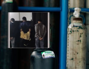 ABSURDO: homens são presos tentando furtar cilindros de oxigênio de hospital em Cuiabá