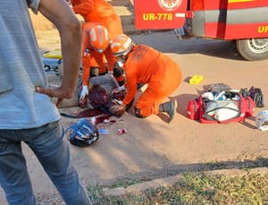 BATIDA FATAL! Motociclista perde a vida após colisão com caminhão-caçamba em Poconé