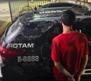 ROTAM captura homem com mandado de prisão em aberto durante patrulhamento em Cuiabá