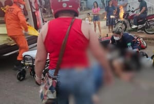 TRAGÉDIA NO TRÂNSITO: Motociclista de 56 anos morre após violenta colisão com Fiat Strada em Jaciara