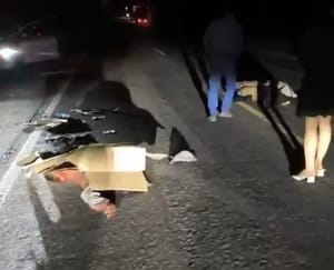 Tragédia na BR-070: grave acidente entre caminhão e duas motos deixa dois mortos