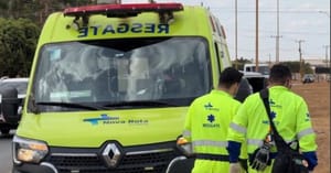 GRAVE ACIDENTE: motociclista fica ferido após colisão com caminhão na BR-070