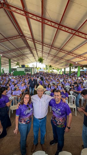 Ao lado de lideranças, Jayme Campos destaca força da mulher rural em Porto Esperidião