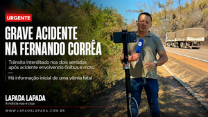 URGENTE AGORA: GRAVE ACIDENTE COM VÍTIMA FATAL NA FERNANDO CORRÊA